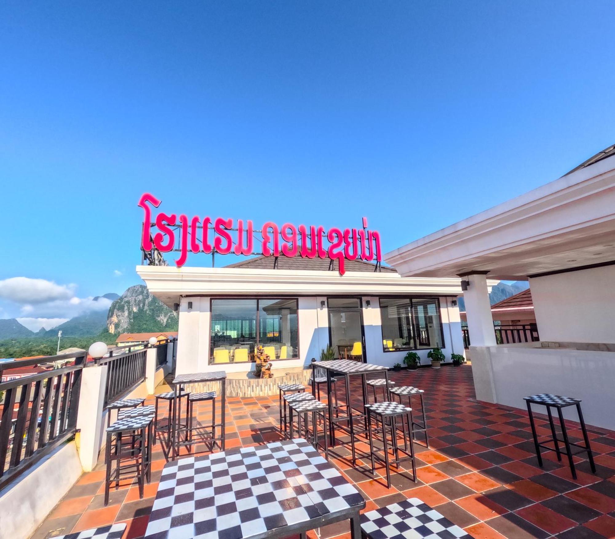 Vang Vieng Consiana Hotel Exterior foto