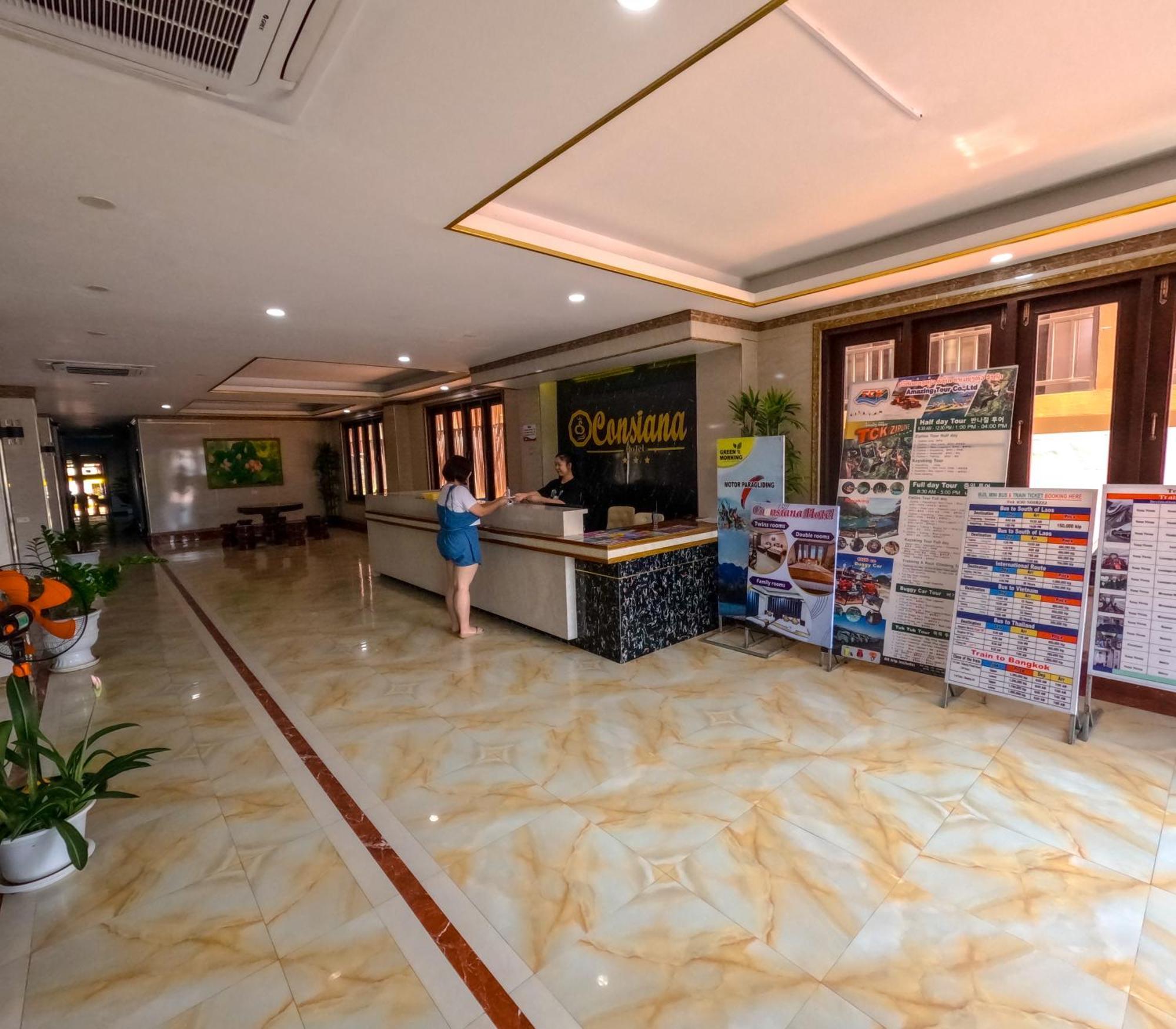 Vang Vieng Consiana Hotel Exterior foto