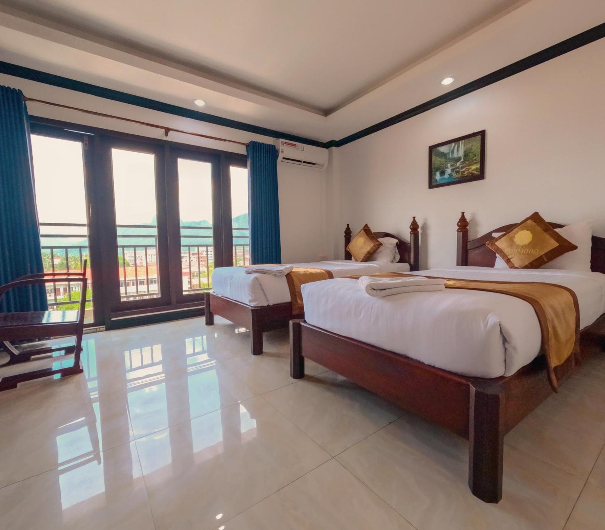 Vang Vieng Consiana Hotel Exterior foto