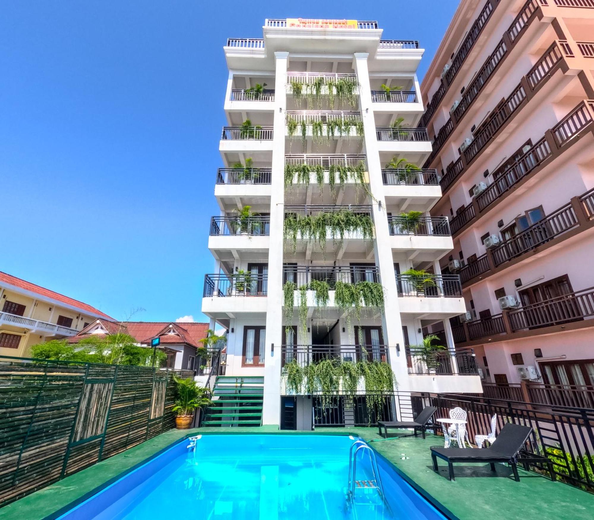 Vang Vieng Consiana Hotel Exterior foto