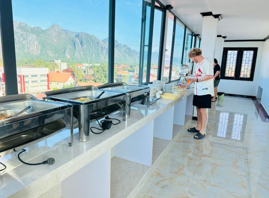 Vang Vieng Consiana Hotel Exterior foto